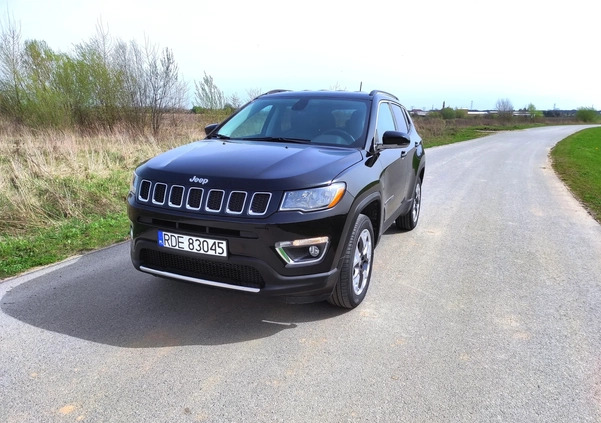 Jeep Compass cena 87900 przebieg: 65400, rok produkcji 2019 z Dębica małe 781